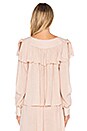 view 3 of 5 Ruffle Top in Powder