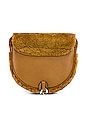 view 2 of 6 Mara Shearling Saddle in Wild Brown