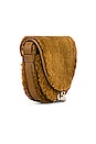 view 3 of 6 Mara Shearling Saddle in Wild Brown