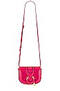 view 5 of 6 Hana Mini Crossbody in Cherry Pink