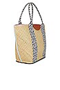 view 3 of 4 Laetizia Basket Tote in Creamy Lilac