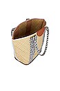 view 4 of 4 Laetizia Basket Tote in Creamy Lilac