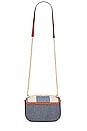 view 2 of 5 Small Hana Patchwork Crossbody in Denim