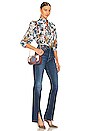 view 5 of 5 Small Hana Patchwork Crossbody in Denim
