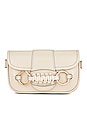 view 1 of 6 Saddie Belt Bag in Cement Beige
