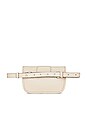 view 3 of 6 Saddie Belt Bag in Cement Beige