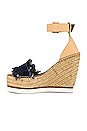 view 5 of 5 Frayed Wedge in Denim