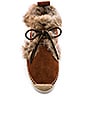view 4 of 5 Glyn Rabbit Fur Sneaker in Brown