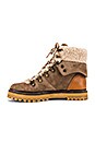 view 5 of 5 Eileen Boot in Taupe, Natural Calf & Shearling