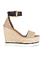 view 1 of 5 Glyn Wedge Espadrille in Natural & Calf
