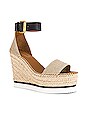 view 2 of 5 Glyn Wedge Espadrille in Natural & Calf