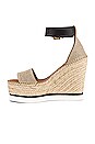 view 5 of 5 Glyn Wedge Espadrille in Natural & Calf