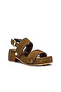 view 2 of 5 Galy Sandal in Medium Brown