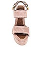 view 4 of 5 Galy Sandal in Pastel Pink