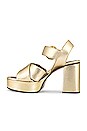 view 5 of 5 Lyna Heel in Gold