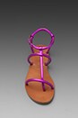 view 4 of 4 C Hera Sandal in Fuxia