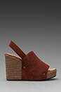 view 2 of 4 Ankle Strap Espadrille Wedge in Rust