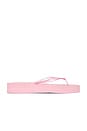 view 1 of 5 TONGS TAPERED PLATFORM in Pink Sorbet Transparent