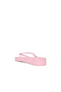 view 3 of 5 TONGS TAPERED PLATFORM in Pink Sorbet Transparent