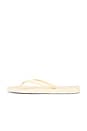 view 5 of 6 Slim Flip Flop in Eggnog