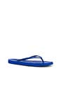 view 3 of 6 Tapered Flip Flop in Luminous Blue