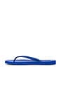 view 5 of 6 Tapered Flip Flop in Luminous Blue