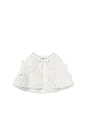 view 1 of 3 Kids Embellished Tulle Cape in White