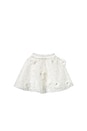 view 2 of 3 Kids Embellished Tulle Cape in White