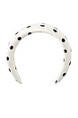 view 1 of 3 Kids Polka Dot Headband in Cream