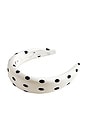 view 2 of 3 Kids Polka Dot Headband in Cream