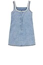 view 2 of 2 Kids Denim Dress in Light Blue