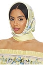 view 1 of 2 Yellow Floral Scarf in Yellow