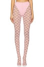 view 1 of 2 x Christopher Kane Lace Tights in Pink