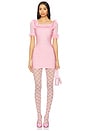 view 2 of 2 x Christopher Kane Lace Tights in Pink