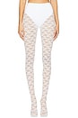 view 1 of 2 x Christopher Kane Lace Tights in White