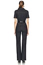 view 3 of 4 Indigo Denim Jumpsuit in Blue