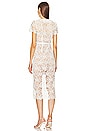 view 3 of 4 Lace Midi Dress in Cream