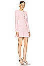 view 2 of 4 Check Knit Mini Dress in Pink