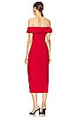 view 3 of 3 Bow Midi Dress in Red