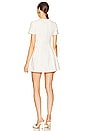 view 3 of 4 Boucle Short Sleeve Mini Dress in Cream