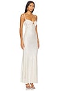 view 2 of 4 Rhinestone Maxi Dress in Cream