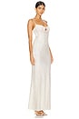 view 2 of 4 Rhinestone Maxi Dress in Cream