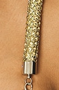 view 4 of 4 x Christopher Kane Lace Satin Maxi Dress in Yellow