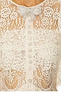 view 4 of 4 White Lace Tiered Maxi Dress in White