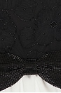 view 4 of 4 Tulle Mini Dress in Black & White