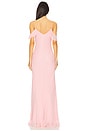 view 4 of 4 Georgette Flower Maxi Dress in Pink