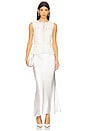 view 1 of 4 Cream Boucle Midi Dress in Cream
