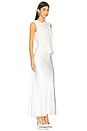 view 2 of 4 Cream Boucle Midi Dress in Cream