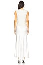 view 3 of 4 Cream Boucle Midi Dress in Cream