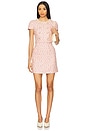 view 1 of 4 Boucle Pearl Mini Dress in Pink
